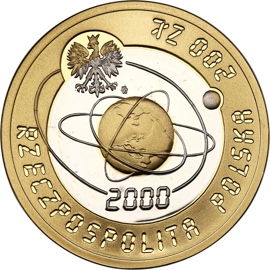 III RP. 200 złotych 2000 Rok 2000